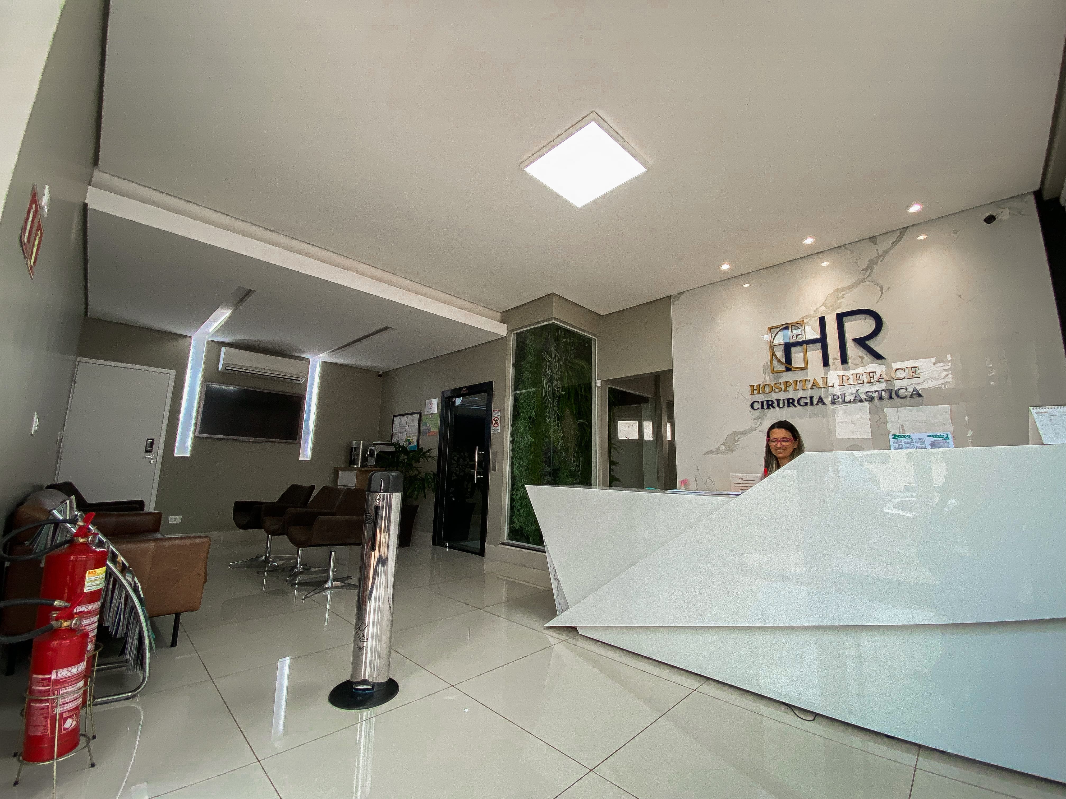 Recepção Hospital Reface